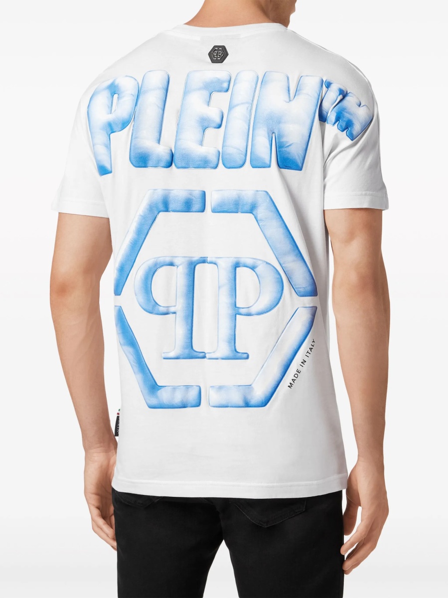 Tricou Philipp Plein alb - Img 4