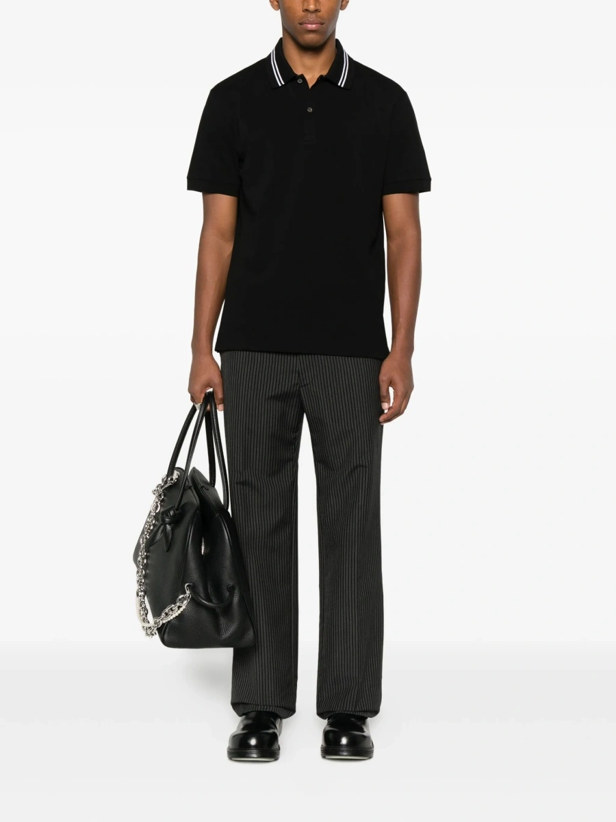 Tricou Polo Alexander McQueen negru - Img 2