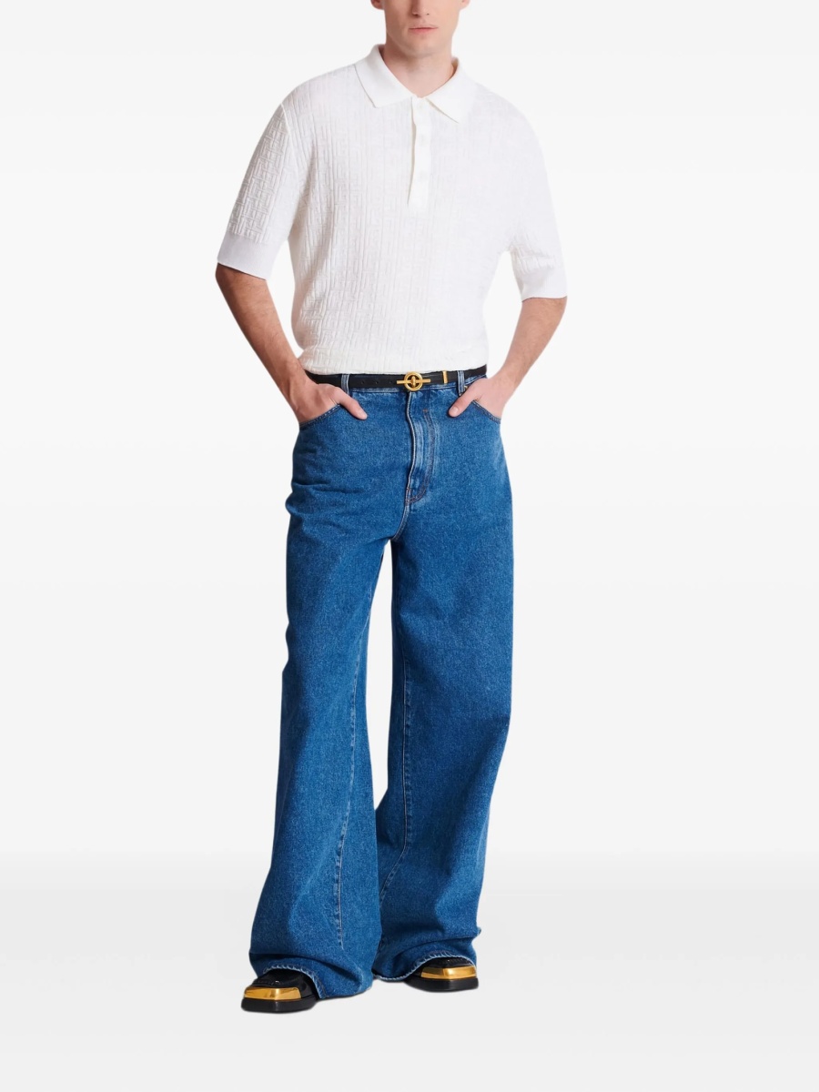 Tricou Polo Balmain alb - Img 2