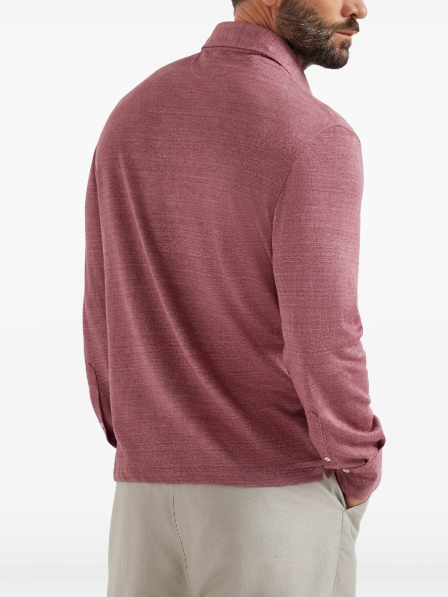 Tricou Polo Brunello Cucinelli rosu - Img 4
