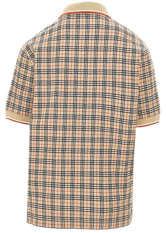 Tricou Polo Check jersey polo shirt - Img 3
