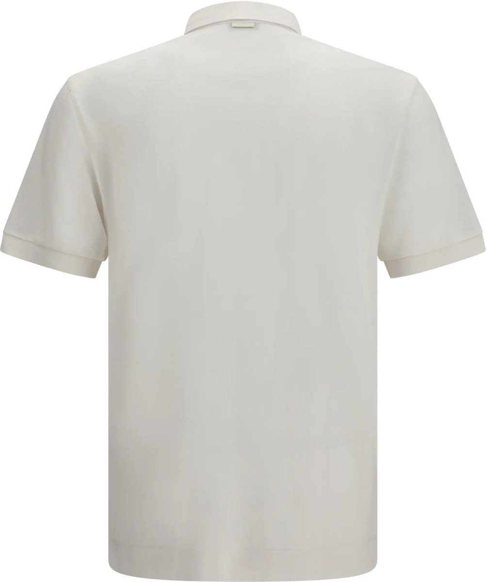 Tricou Polo Cotton and silk piqué Polo - Img 2