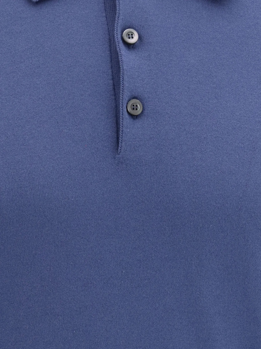 Tricou Polo Cotton Polo with classic collar - Img 5