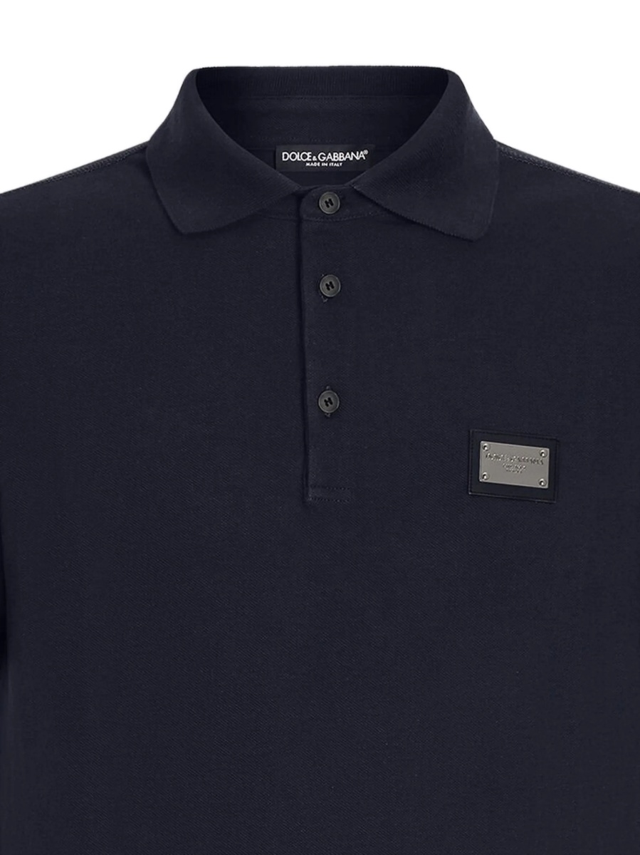 Tricou Polo Dolce &amp; Gabbana albastru - Img 2