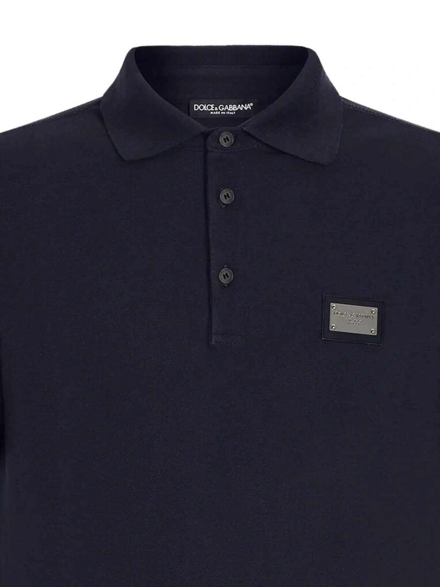 Tricou Polo Dolce &amp; Gabbana albastru - Img 2