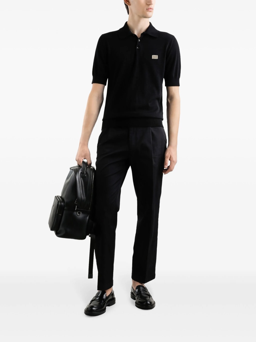 Tricou Polo Dolce &amp; Gabbana negru - Img 2