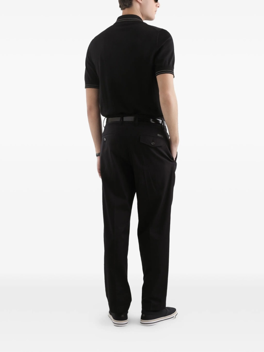 Tricou Polo Dolce &amp; Gabbana negru - Img 3