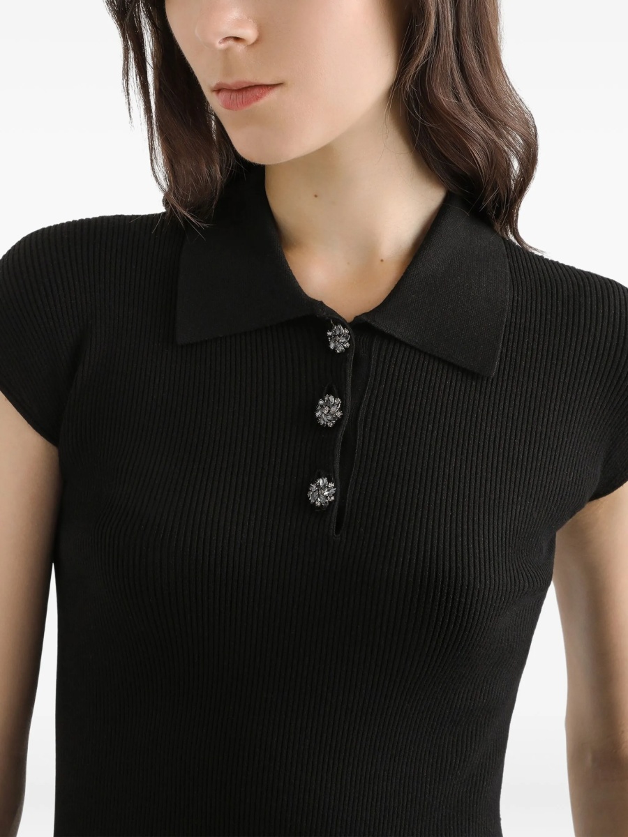 Tricou Polo Dolce &amp; Gabbana negru - Img 4