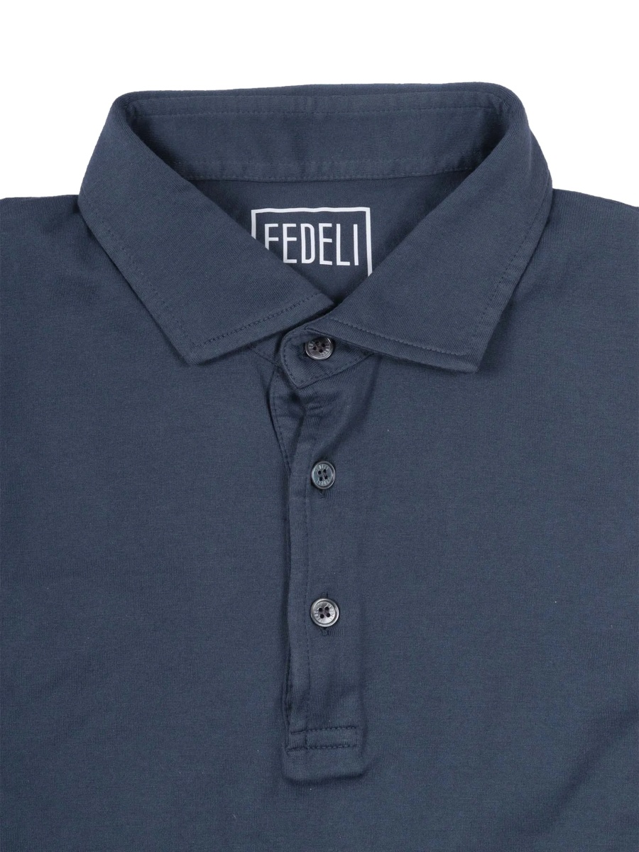 Tricou Polo Fedeli albastru - Img 3