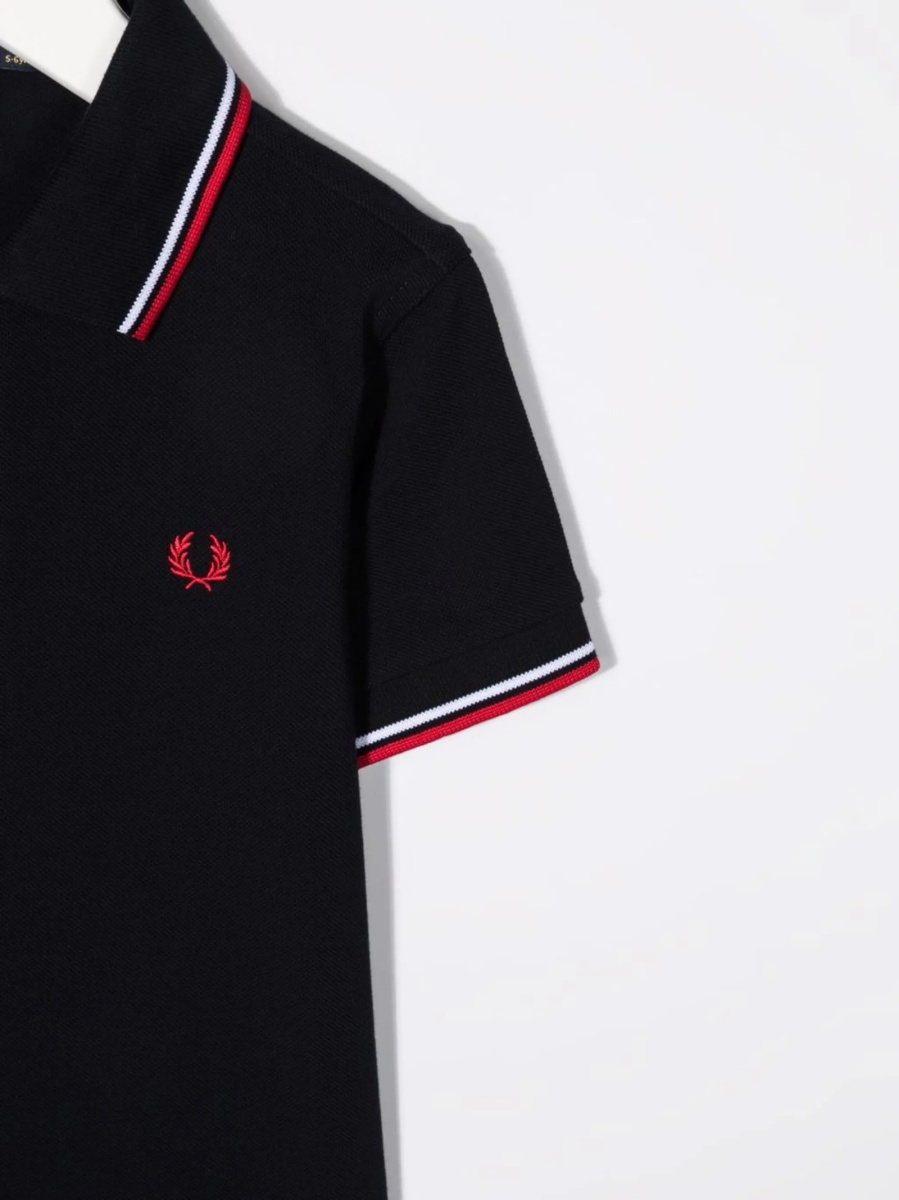 Tricou Polo Fred Perry albastru - Img 3