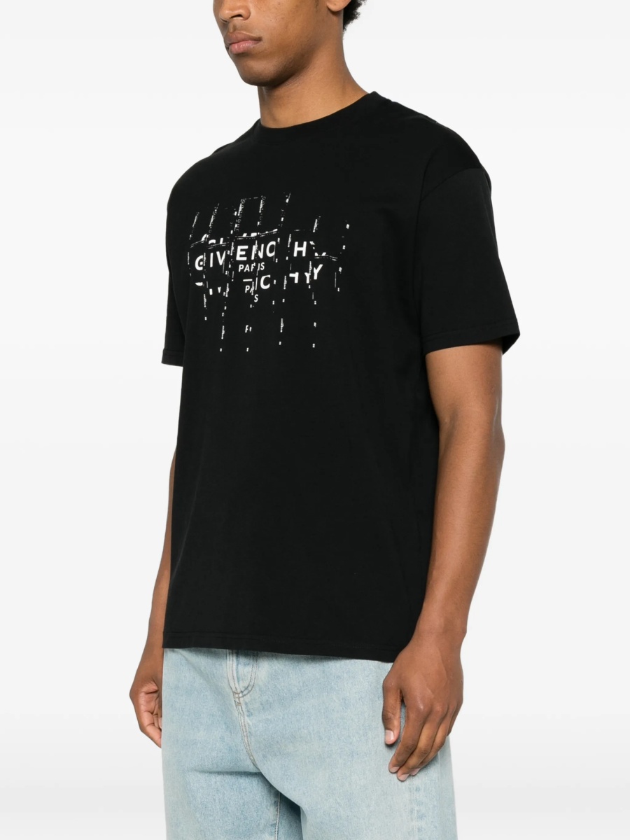 Tricou Polo Givenchy negru - Img 3