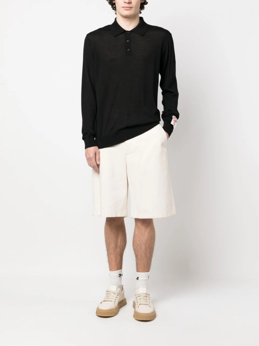 Tricou Polo Golden Goose negru - Img 2
