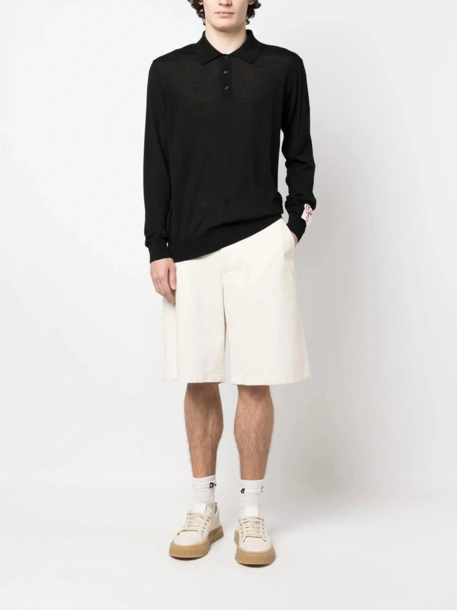 Tricou Polo Golden Goose negru - Img 2