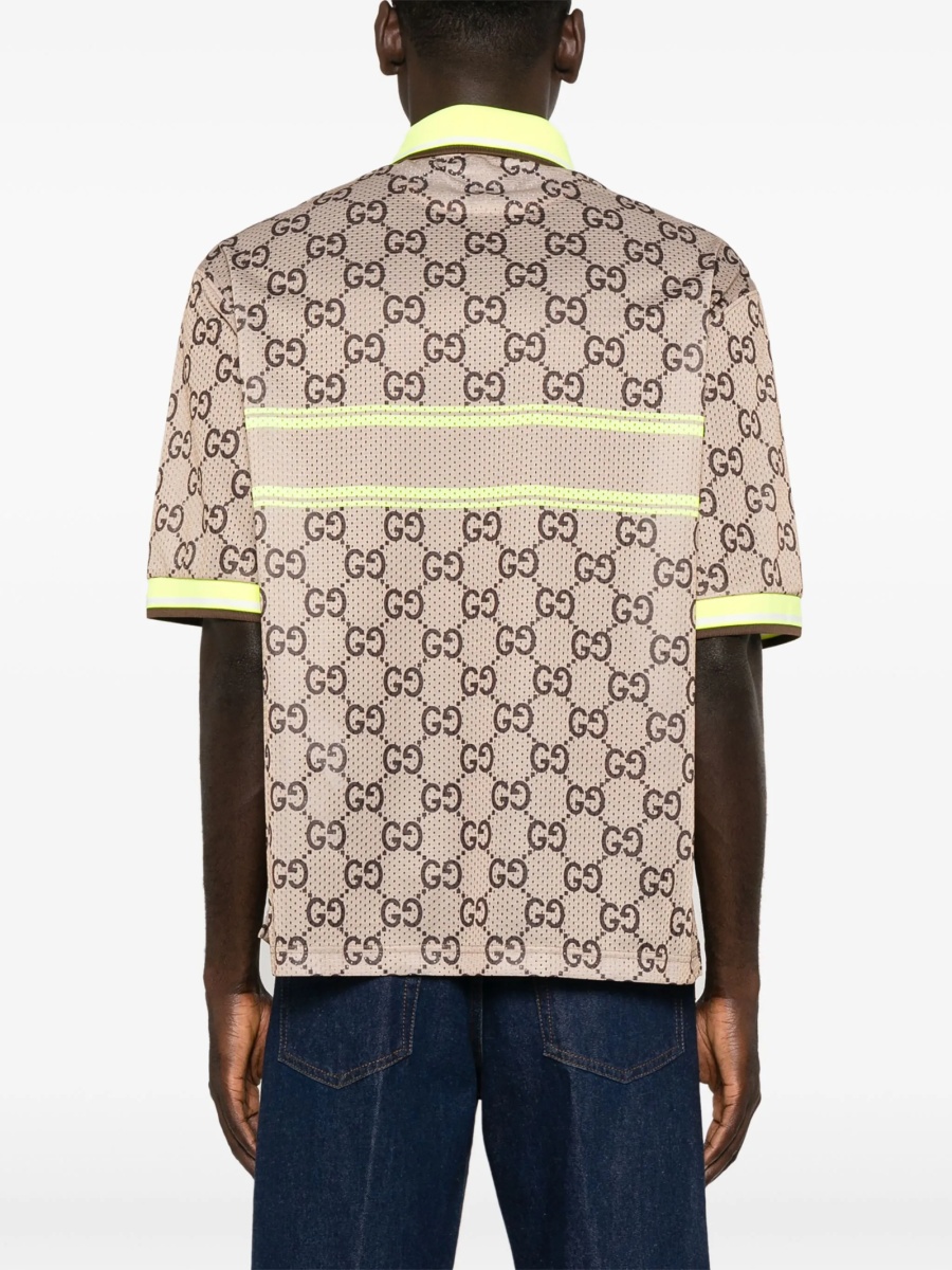 Tricou Polo Gucci maro - Img 4
