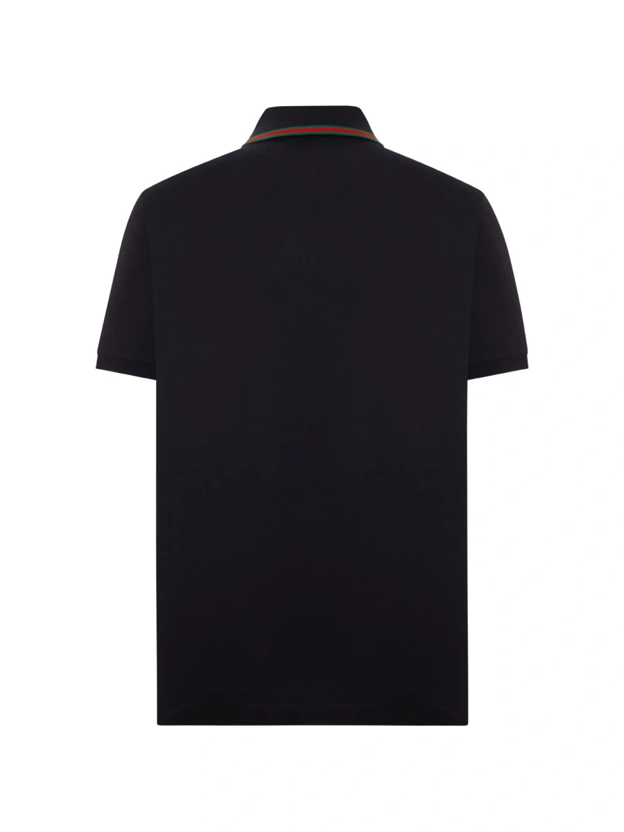Tricou Polo Gucci negru - Img 2