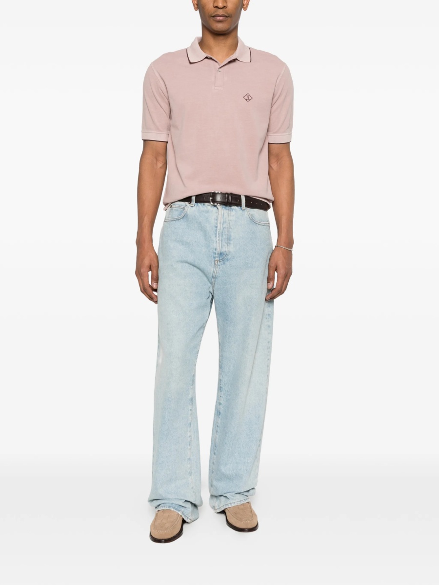 Tricou Polo Herno roz - Img 2