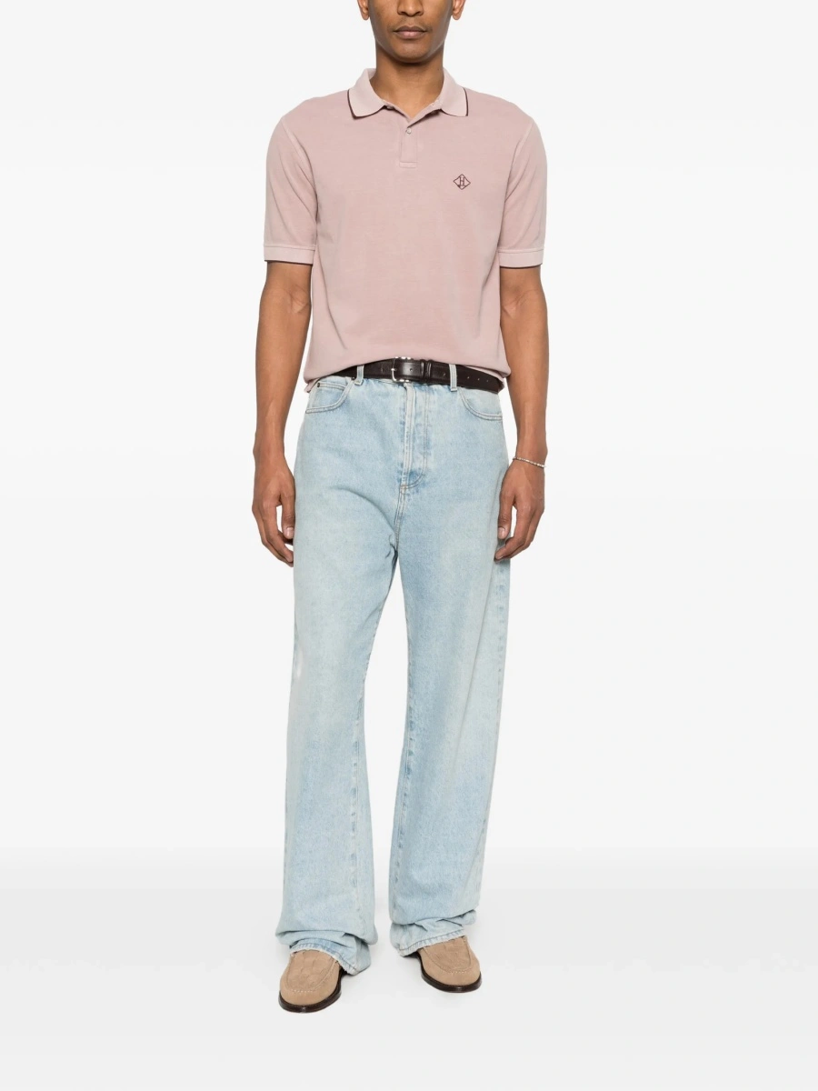 Tricou Polo Herno roz - Img 2