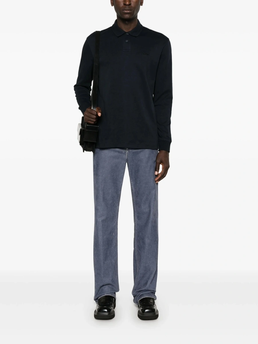 Tricou Polo Hugo Boss albastru - Img 2
