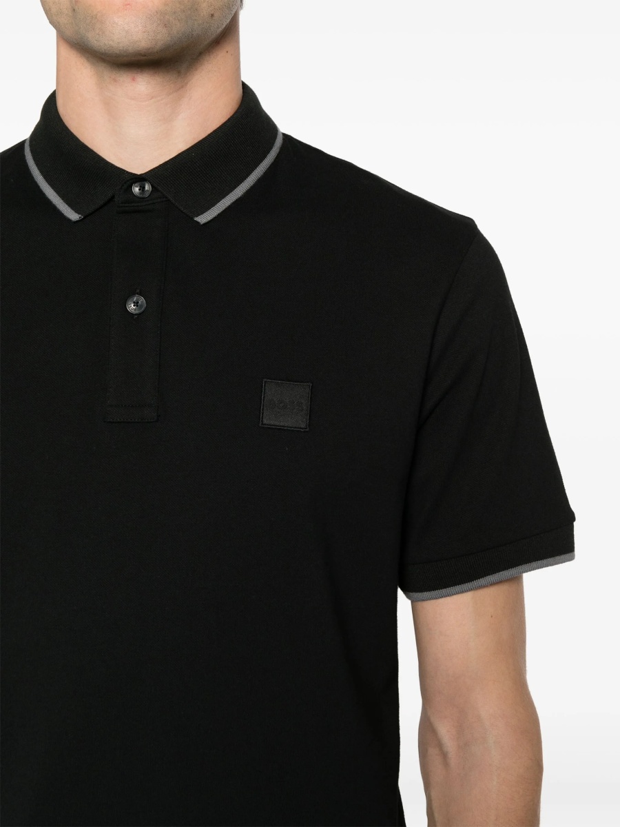 Tricou Polo Hugo Boss negru - Img 5