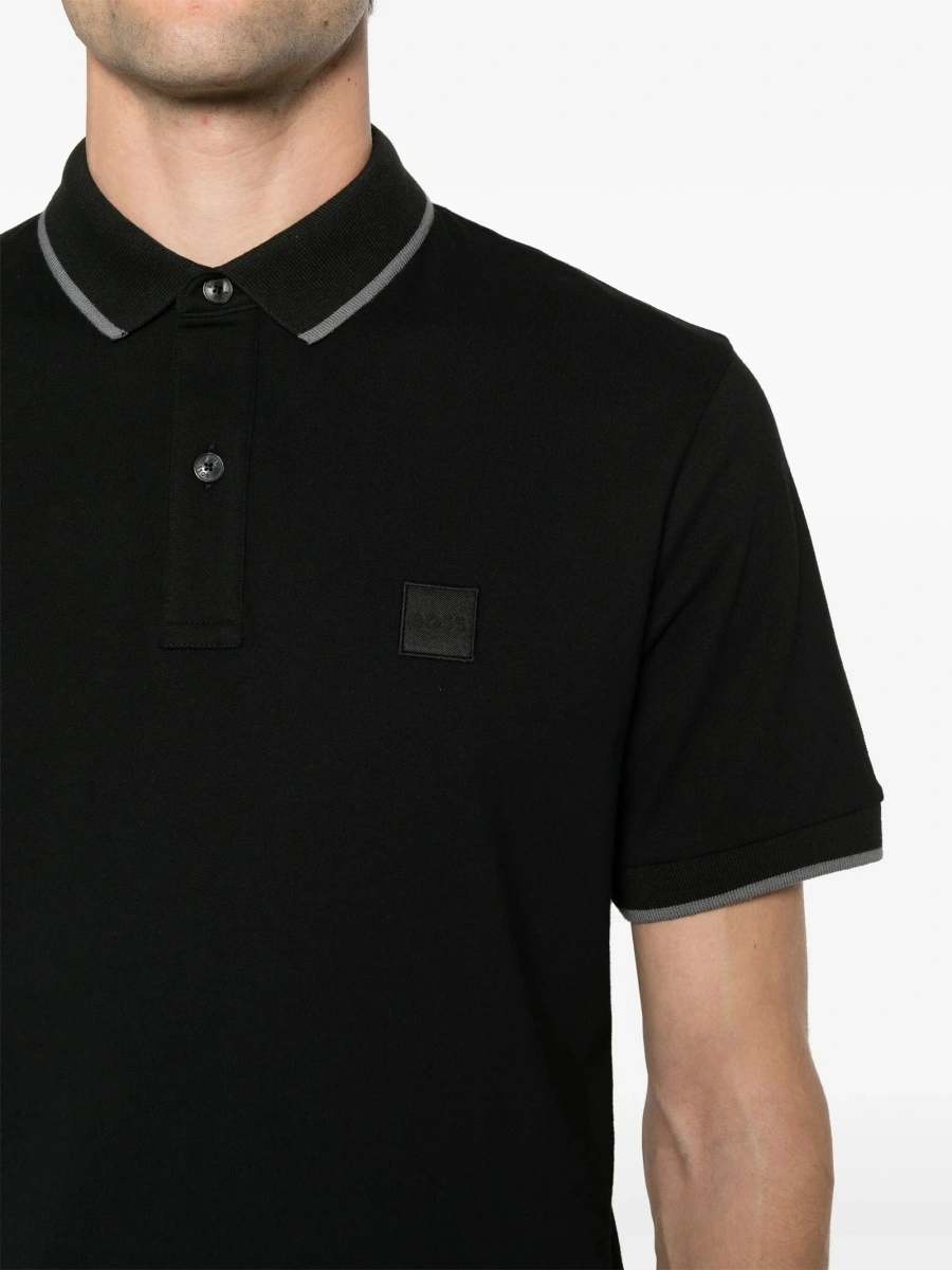 Tricou Polo Hugo Boss negru - Img 5