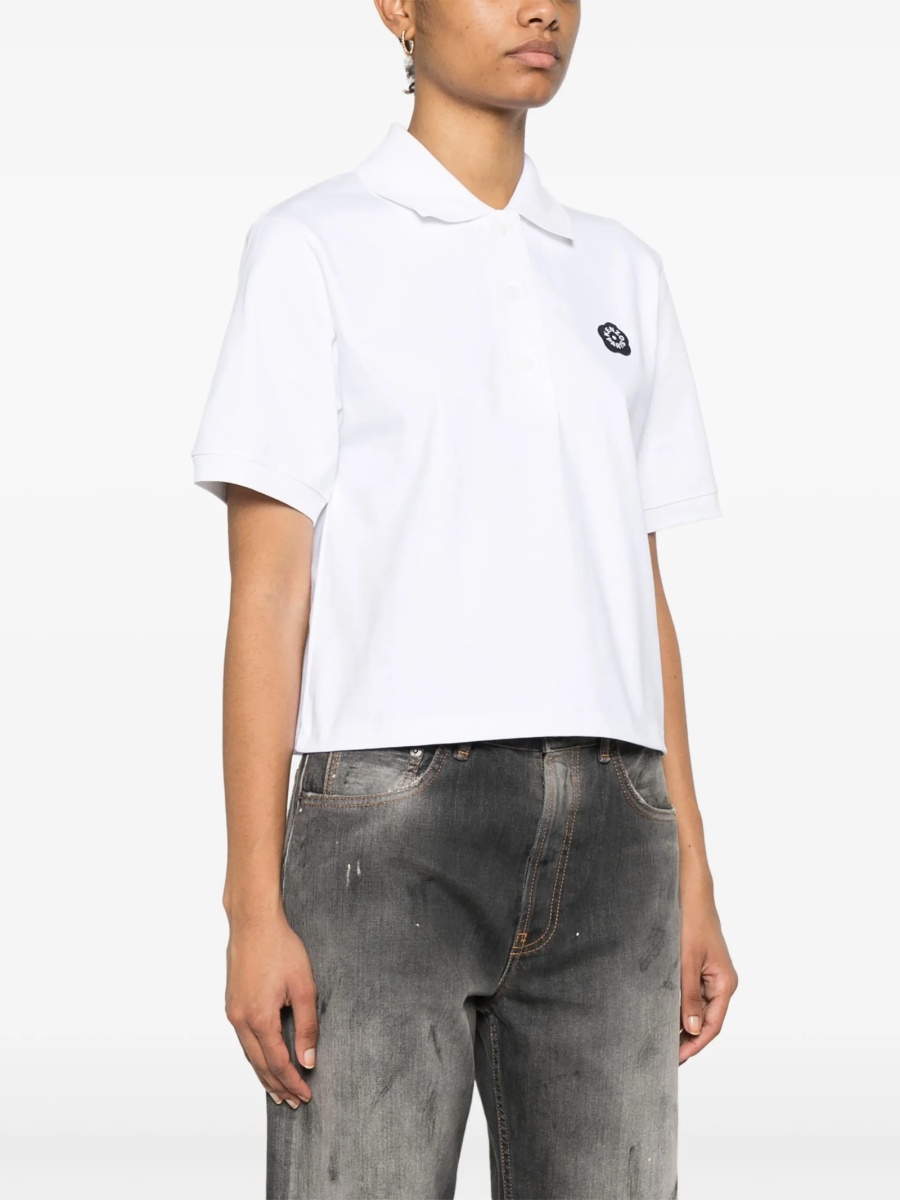 Tricou Polo Kenzo alb - Img 3