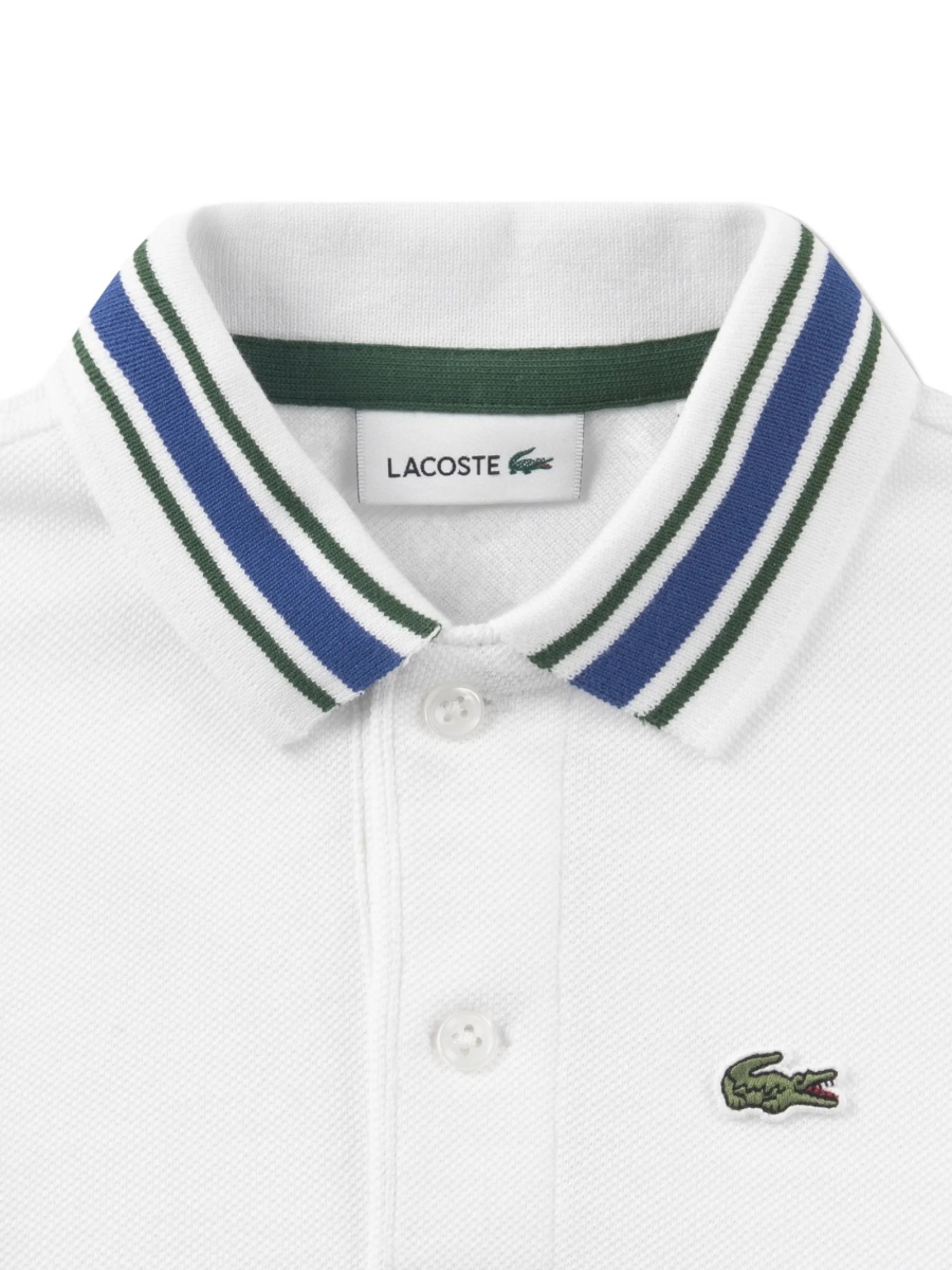 Tricou Polo Lacoste alb - Img 3
