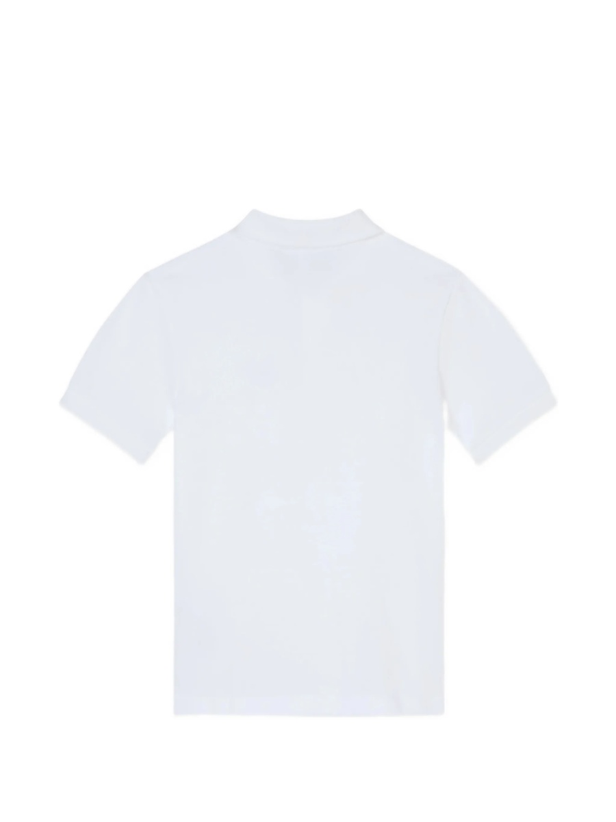 Tricou Polo Lacoste Kids alb - Img 2
