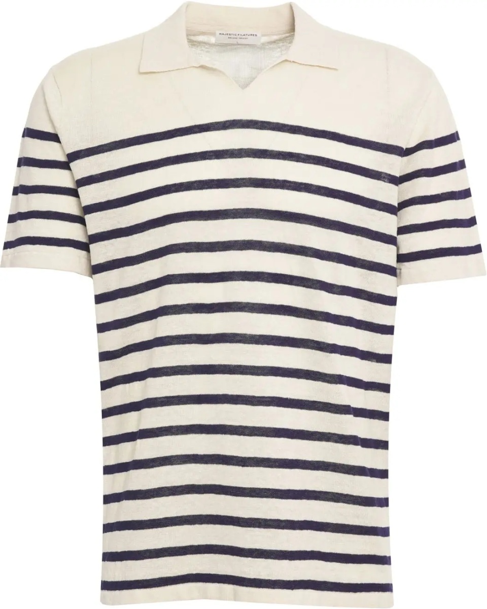 Tricou Polo Linen skipper polo - Img 2