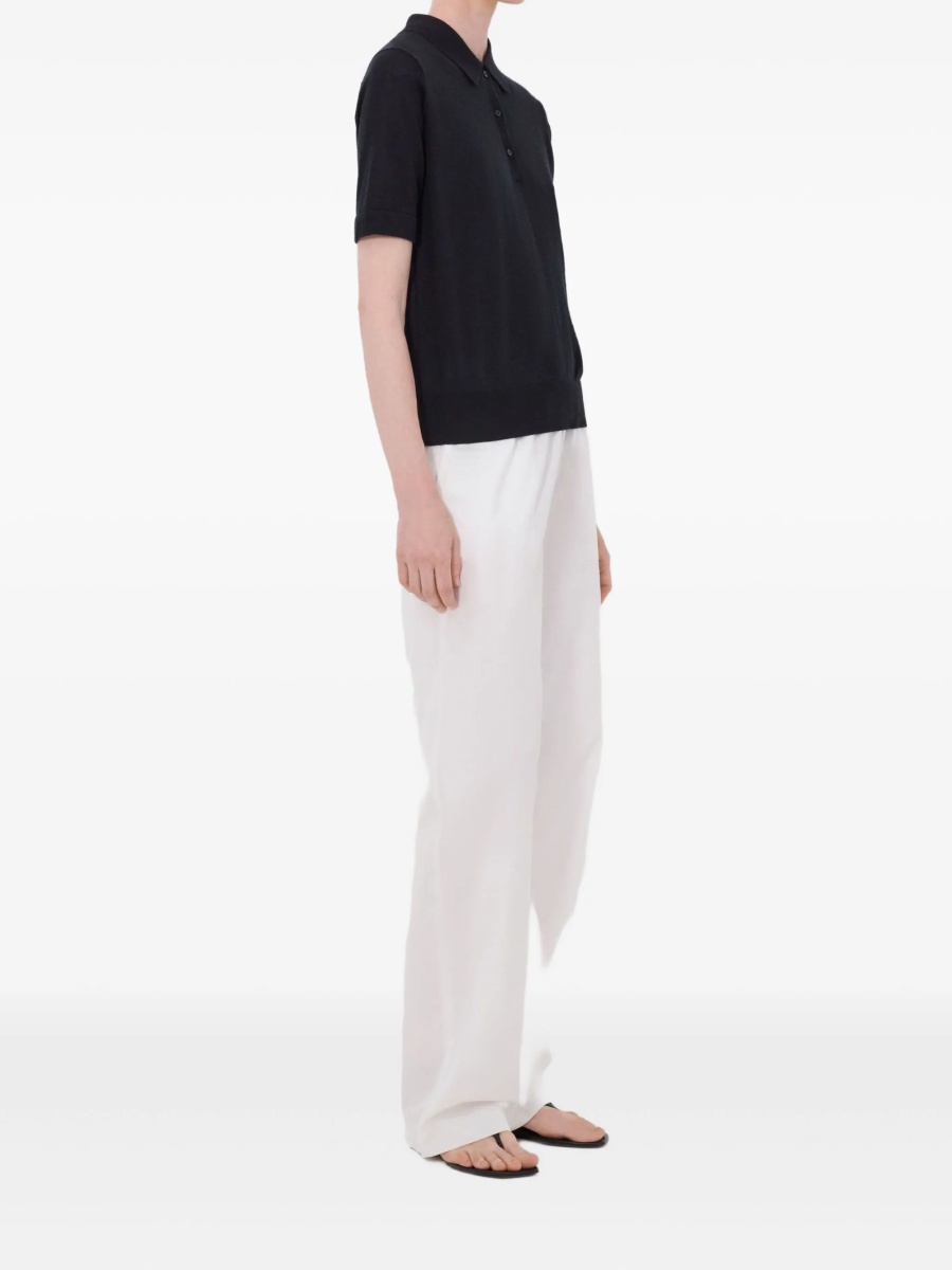 Tricou Polo LOULOU DE SAISON negru - Img 3