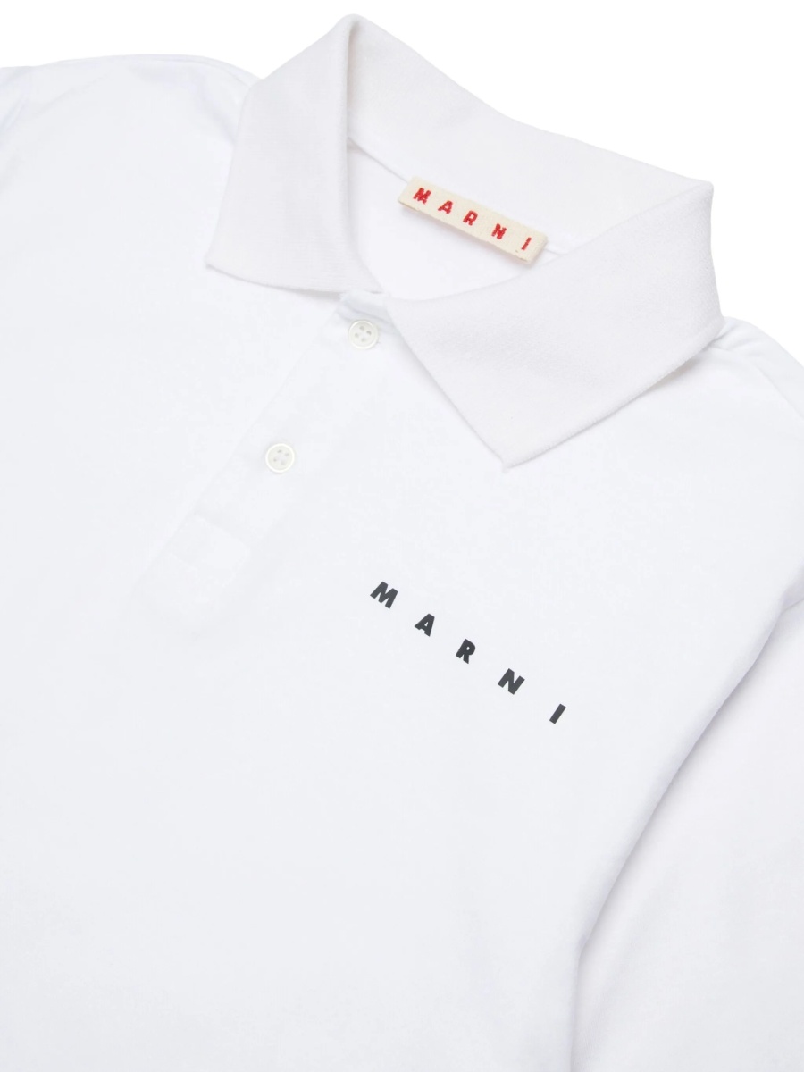 Tricou Polo Marni alb - Img 3