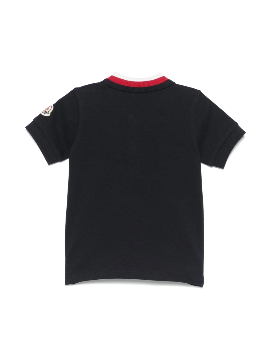 Tricou Polo Moncler albastru - Img 2