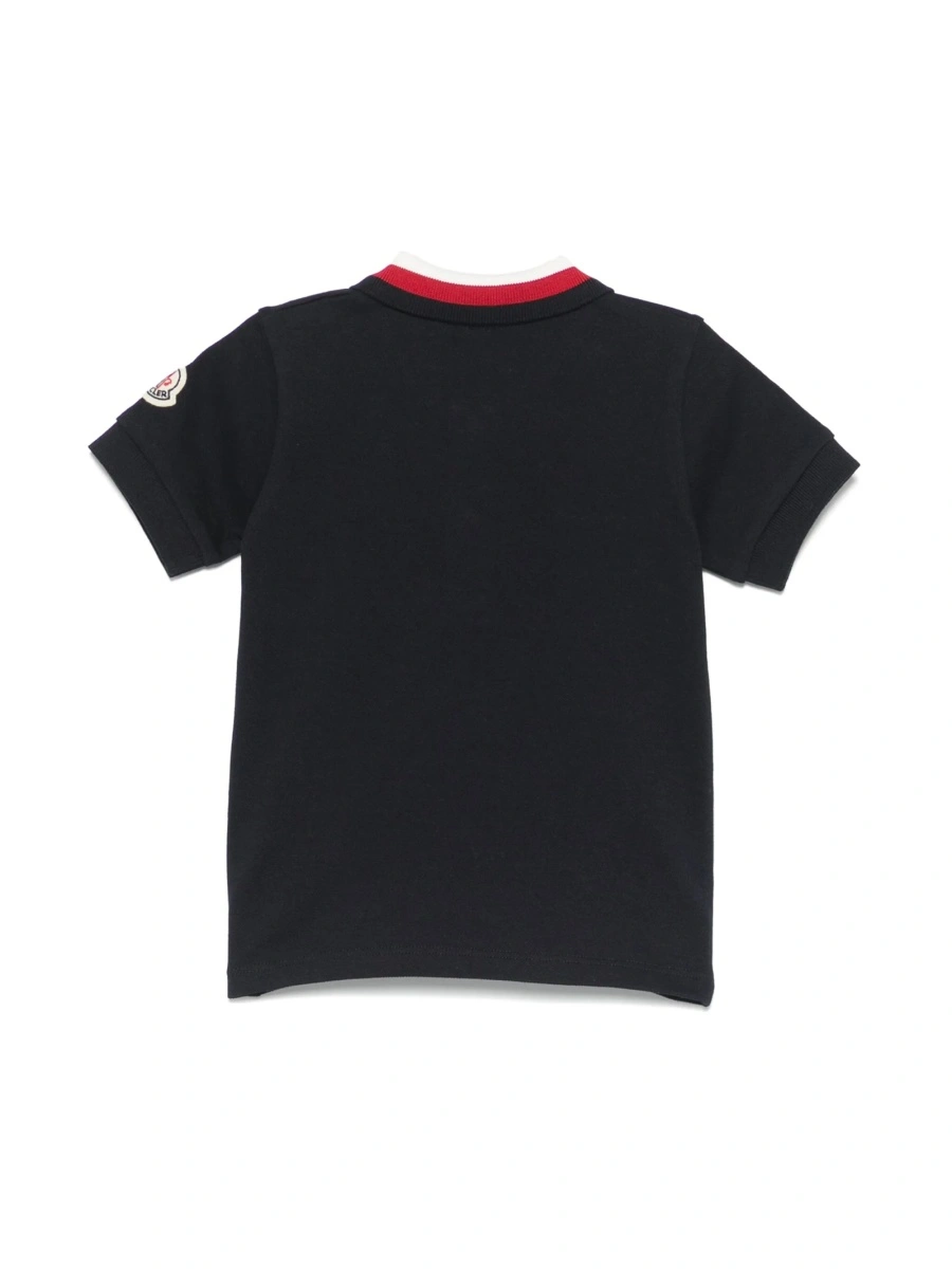 Tricou Polo Moncler albastru - Img 2