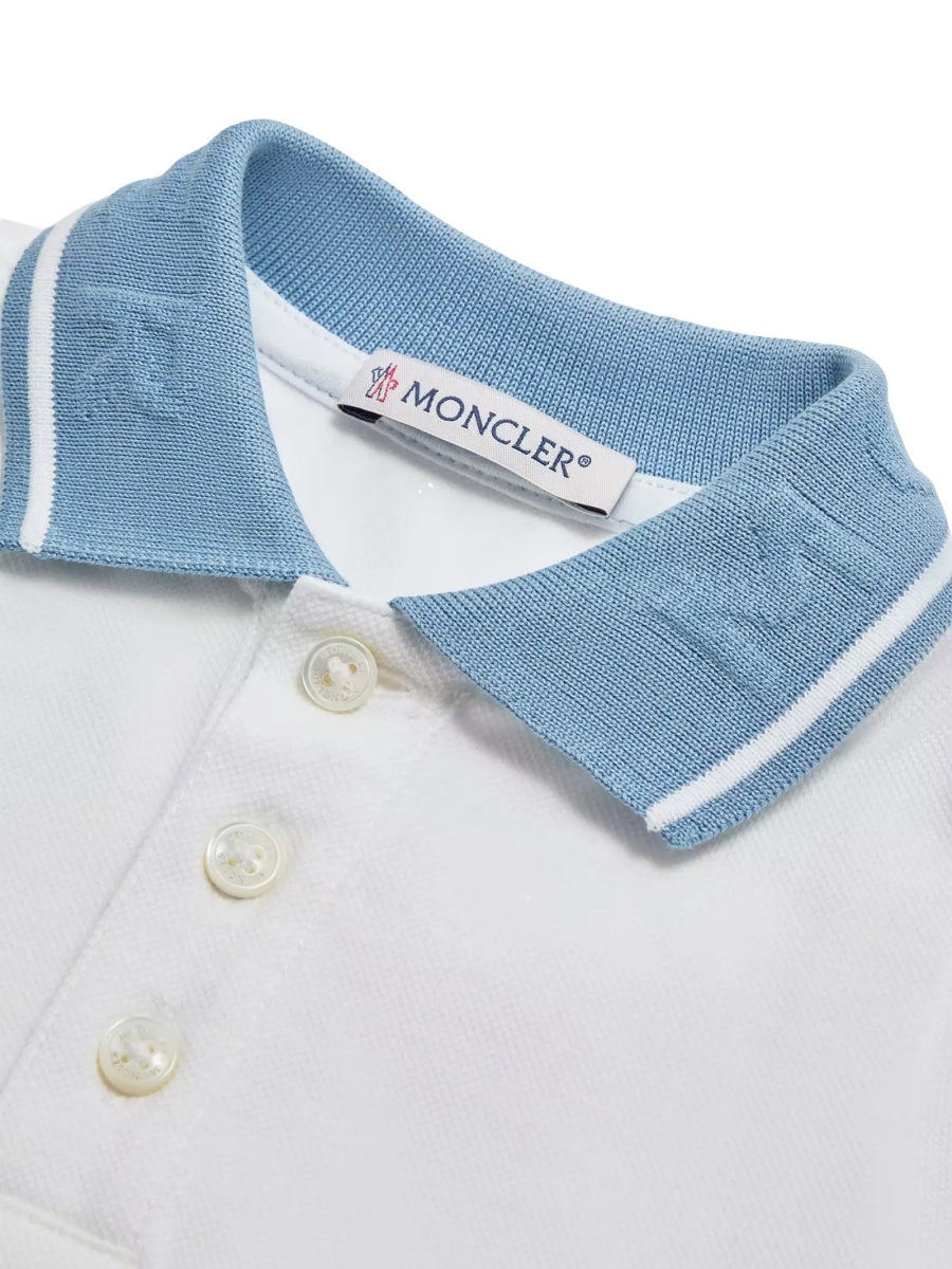 Tricou Polo Moncler alb - Img 3