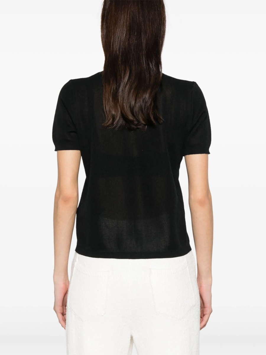 Tricou Polo Moncler negru - Img 4