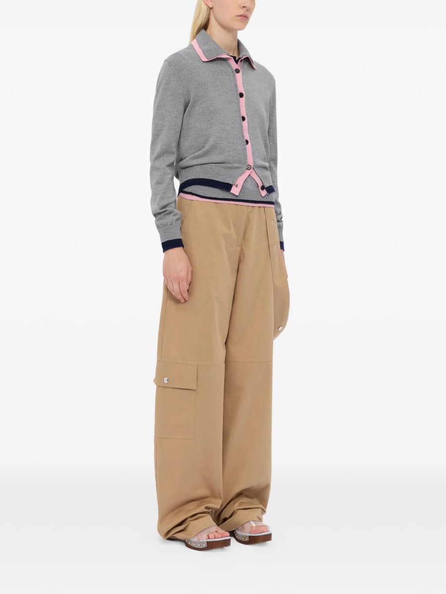 Tricou Polo MSGM gri - Img 2