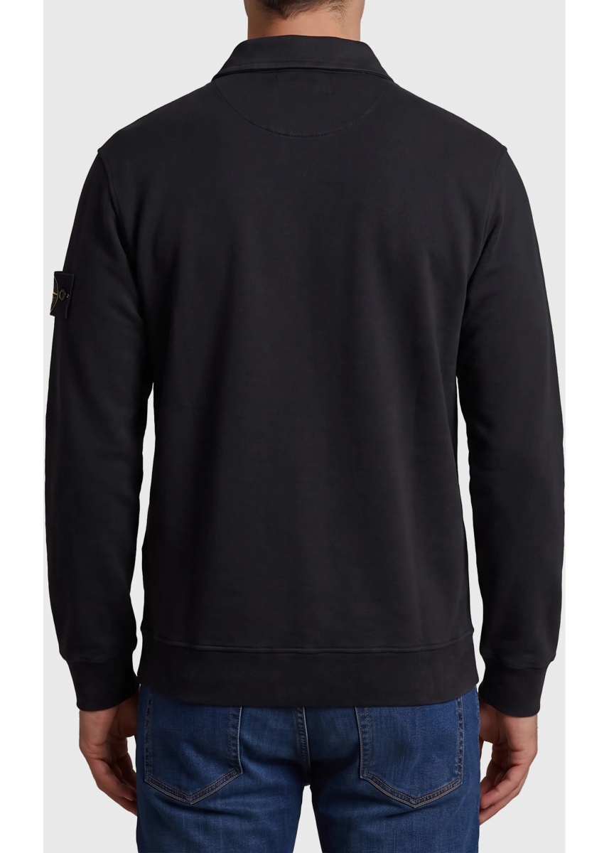 Tricou Polo Navy Stretch Cotton Ghost Polo Shirt - Img 2