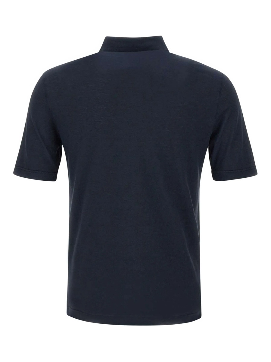 Tricou Polo PHI BY FILIPPO DE LAURENTIIS albastru - Img 3