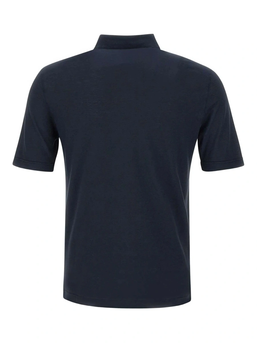 Tricou Polo PHI BY FILIPPO DE LAURENTIIS albastru - Img 3