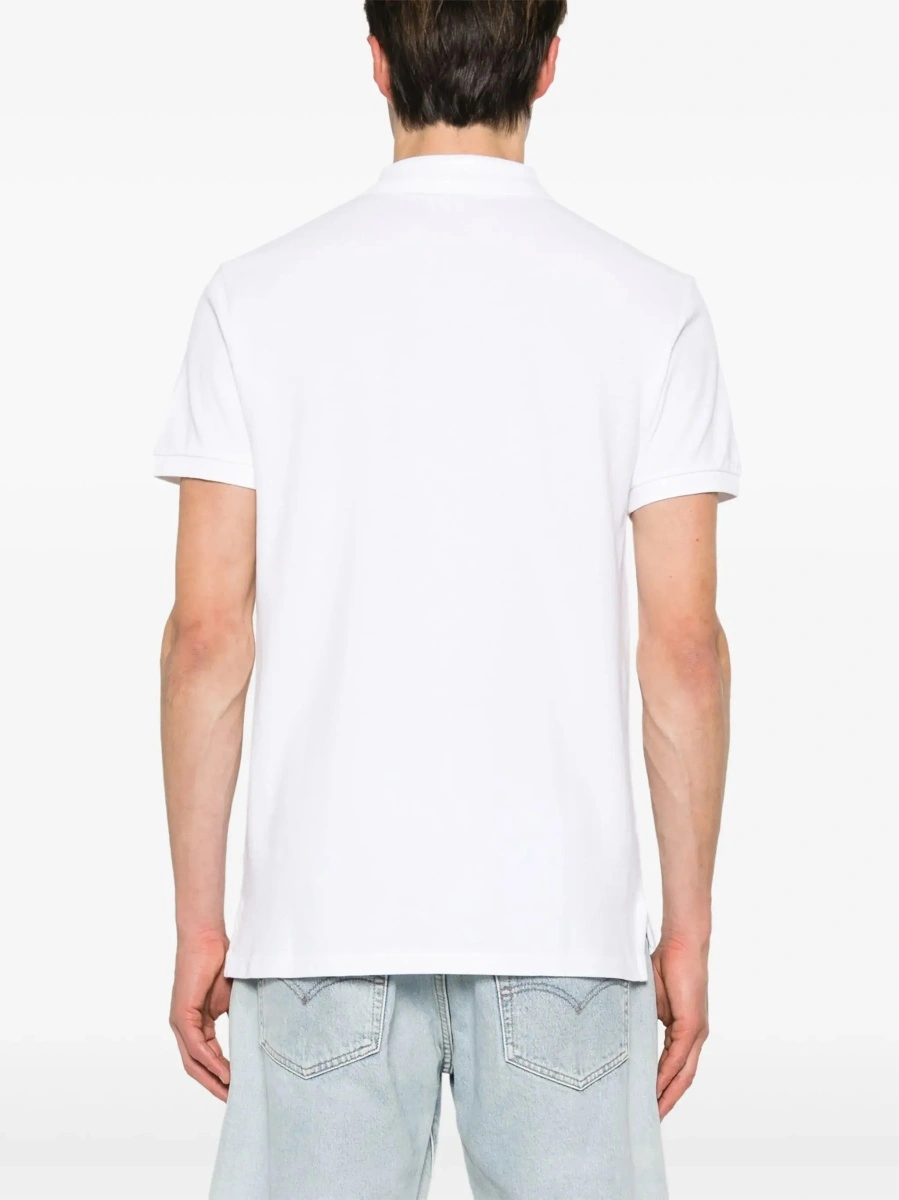 Tricou polo Ralph Lauren 'Polo' alb din bumbac - Img 6