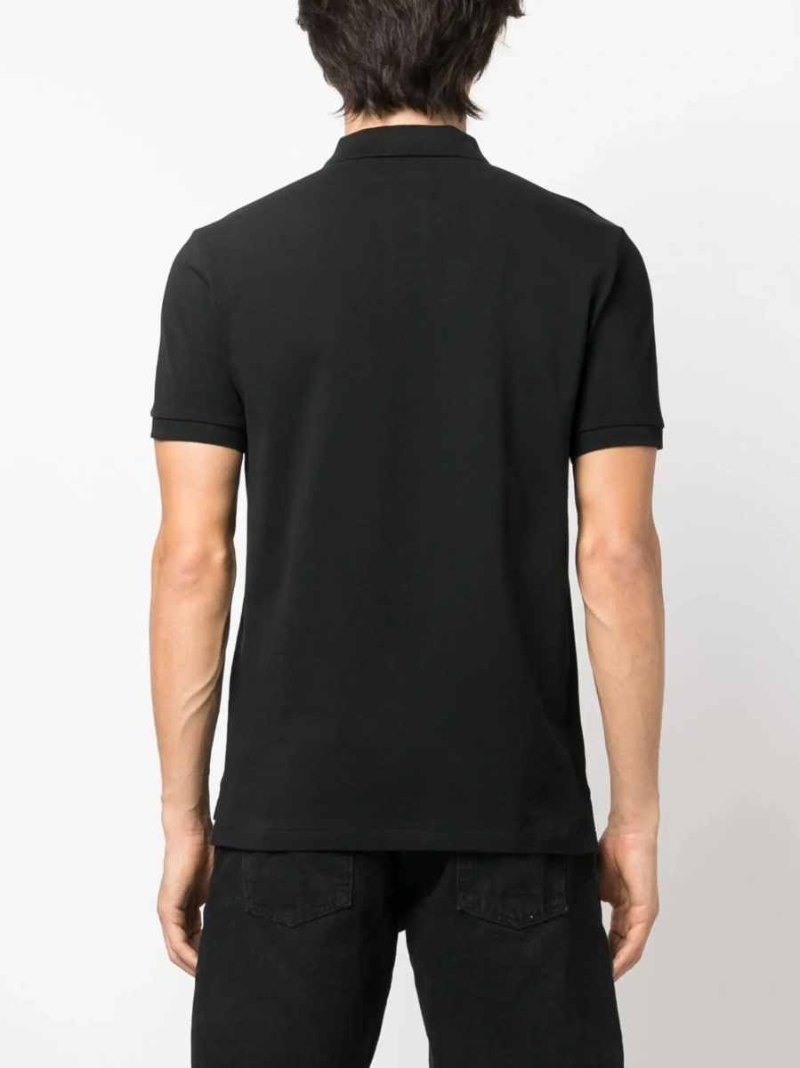 Tricou polo Ralph Lauren 'Polo' negru din bumbac - Img 6