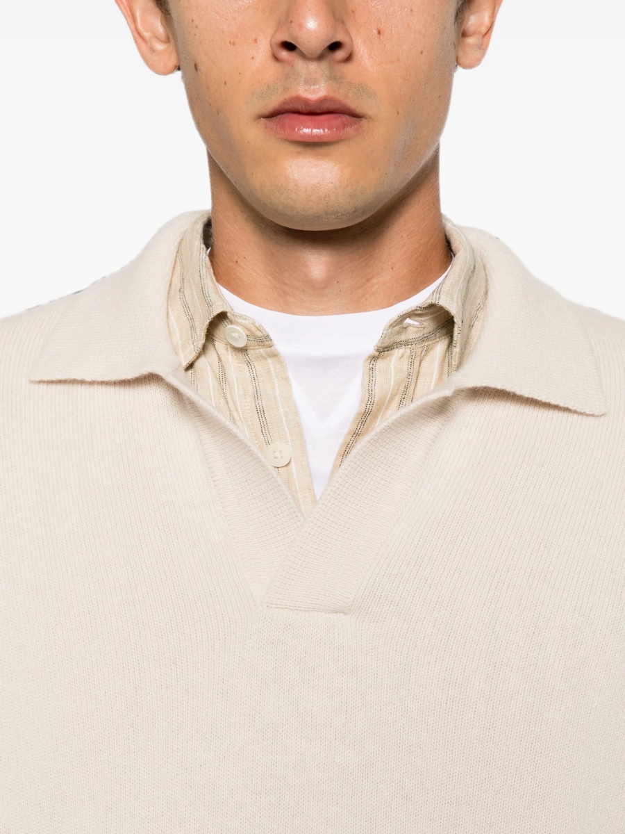 Tricou Polo Roberto Collina neutru - Img 5