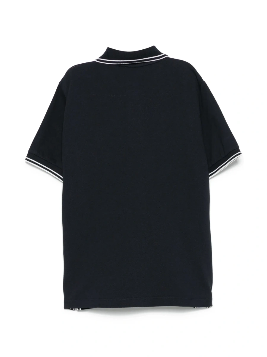 Tricou polo Stone Island albastru - Img 4
