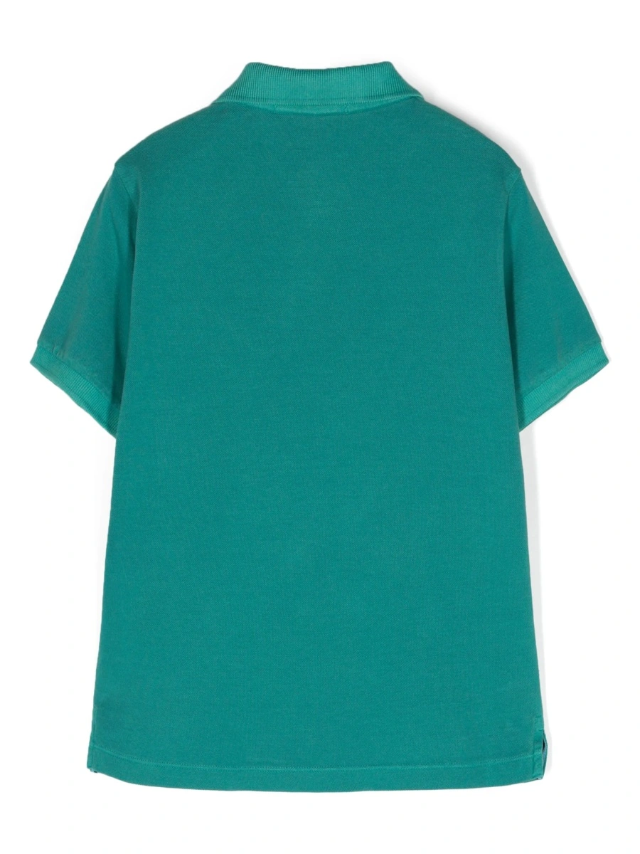 Tricou Polo Stone Island verde - Img 2