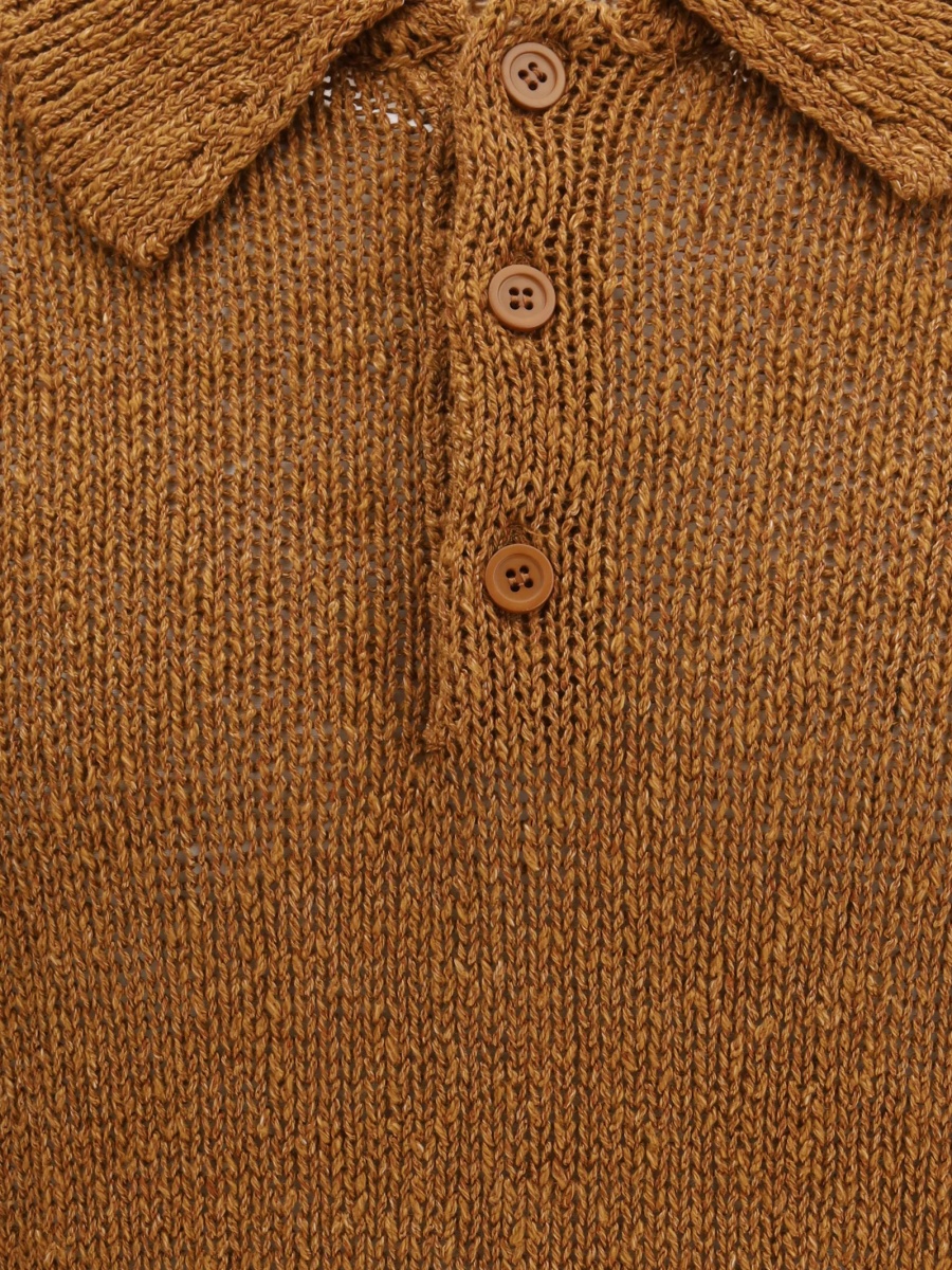 Tricou Polo SUNFLOWER maro - Img 3