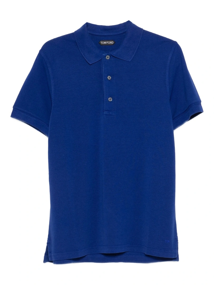 Tricou Polo Tom Ford albastru - Img 7