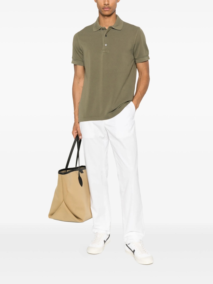 Tricou Polo Tom Ford verde - Img 2