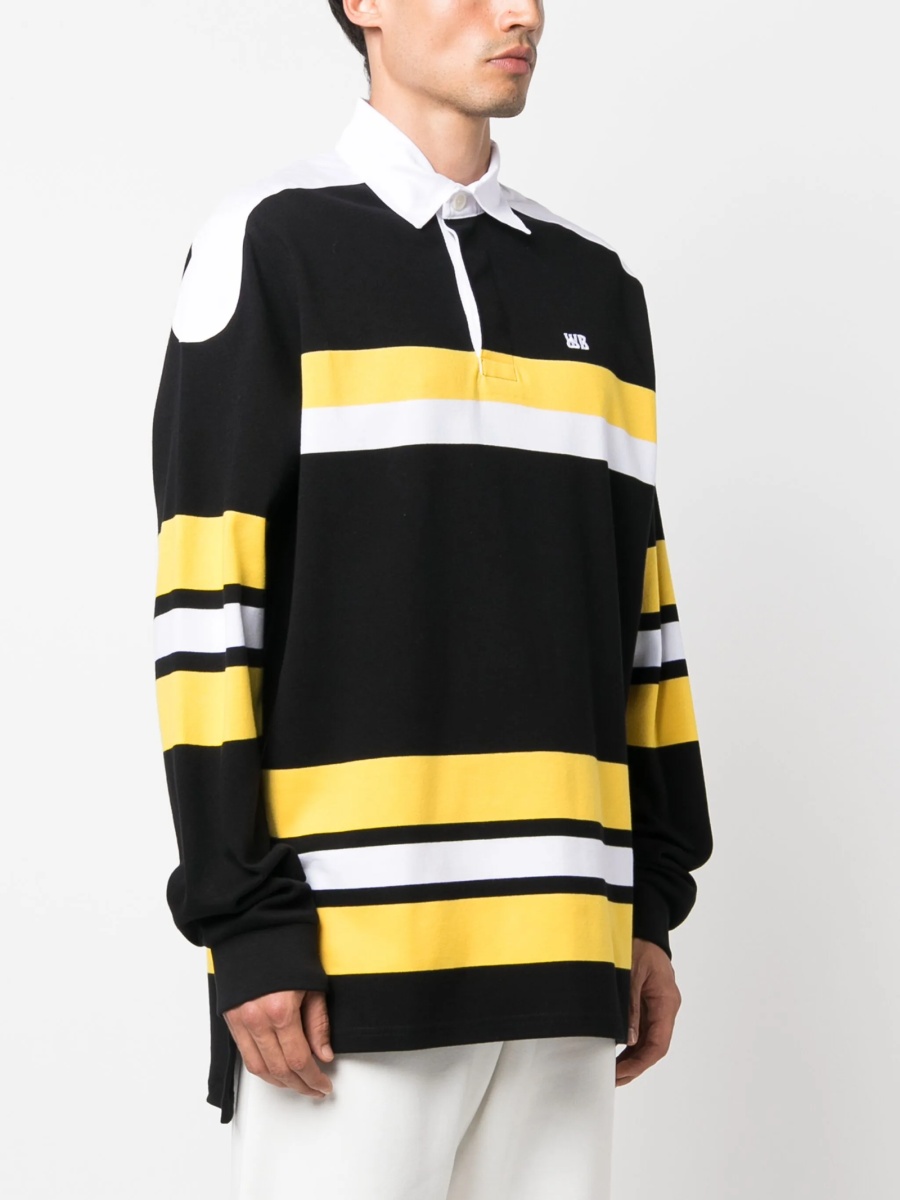 Tricou Polo WALES BONNER negru - Img 3