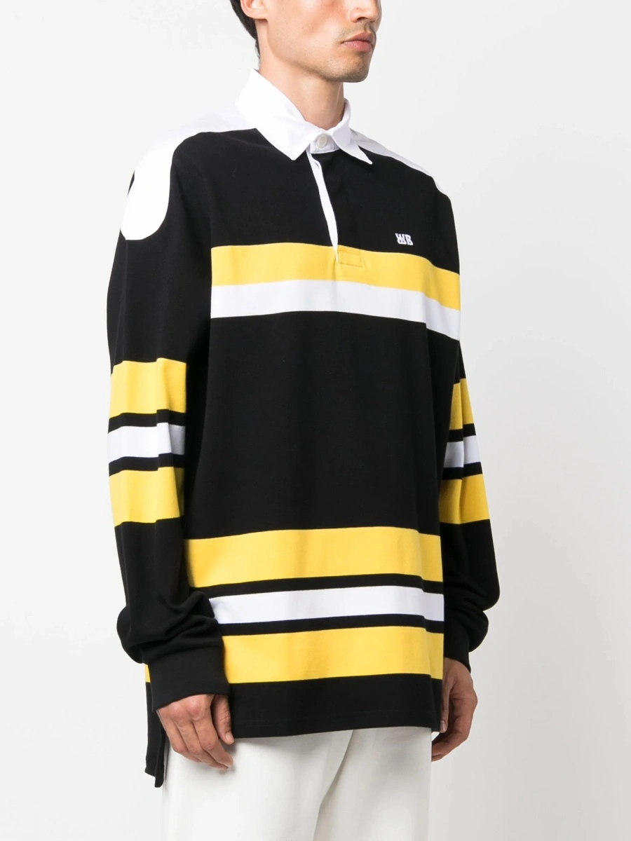 Tricou Polo WALES BONNER negru - Img 3