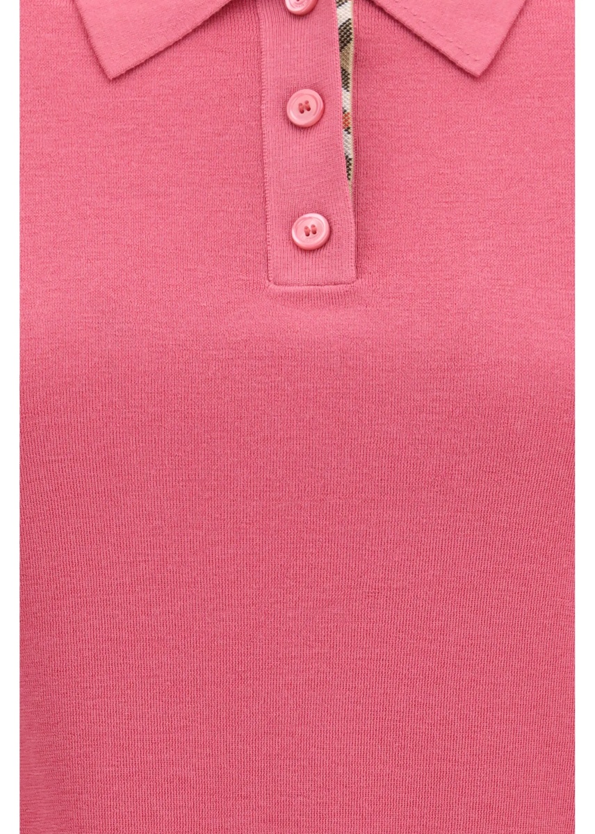 Tricou Polo Wool Polo with Check details - Img 3