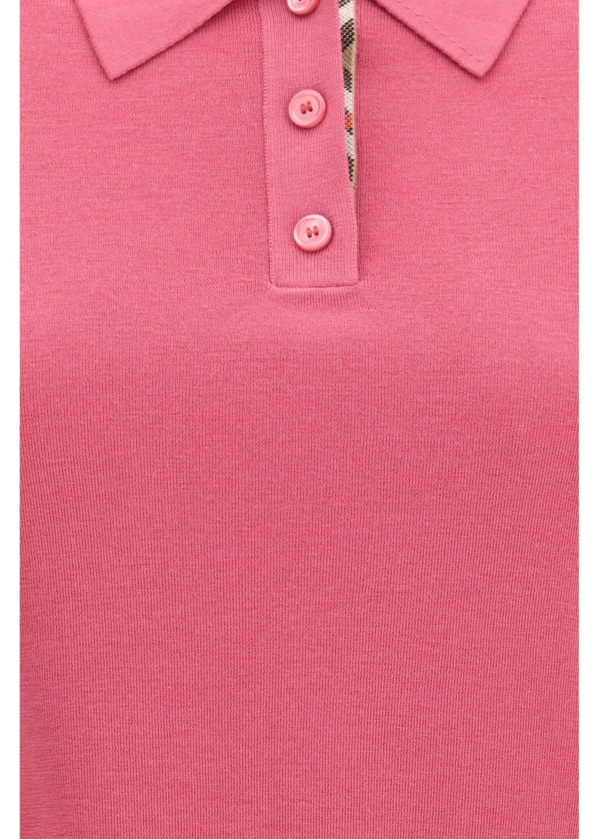 Tricou Polo Wool Polo with Check details - Img 3